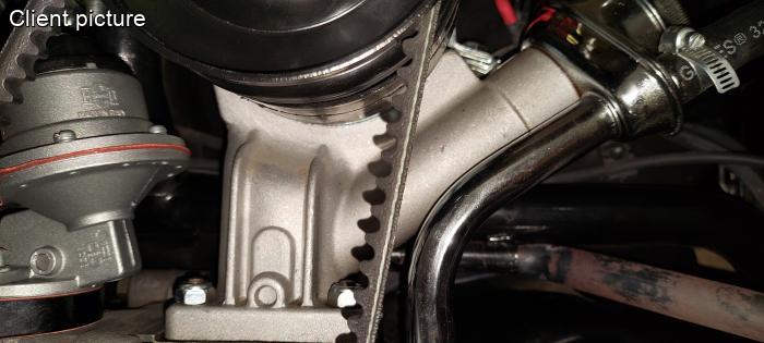 Držák Alu alt/gen - Typ 1 motor (» 2003)