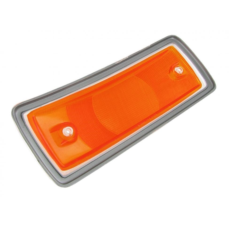 Sklo směrového světla oranž OE/přední L - Typ 2 (1967 » 72)