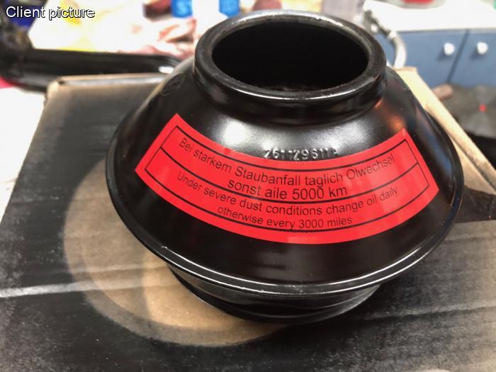 Samolepka/filtr vzduchu - Typ (» 1966)