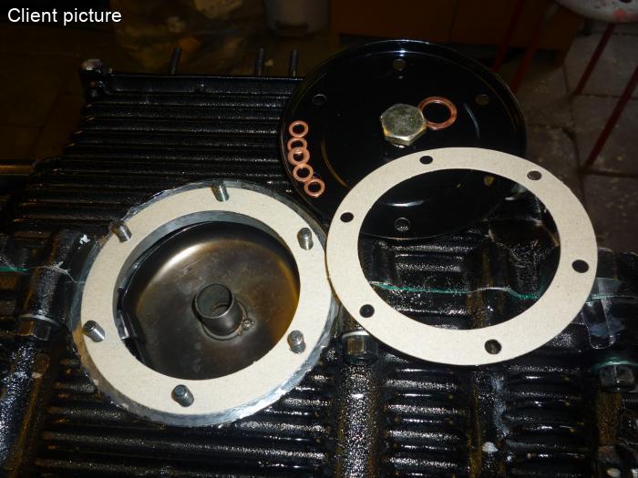 Těsnění filtru oleje/papír - Typ 1/3/CT/CZ motory (1960 » 03)