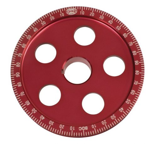 Řemenice+napínací kladka/červené Alu/EMPI - Typ 1 motor (1960 »)