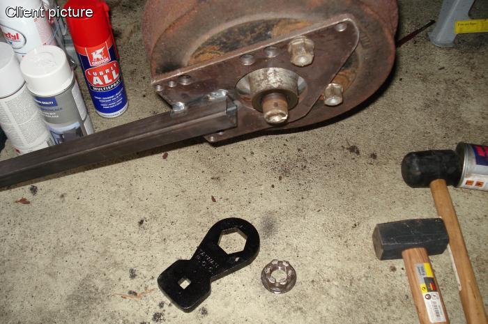 Klíč matice 36mm/zadní poloosy - Typ 1/2/3/14/181 (» 2003)