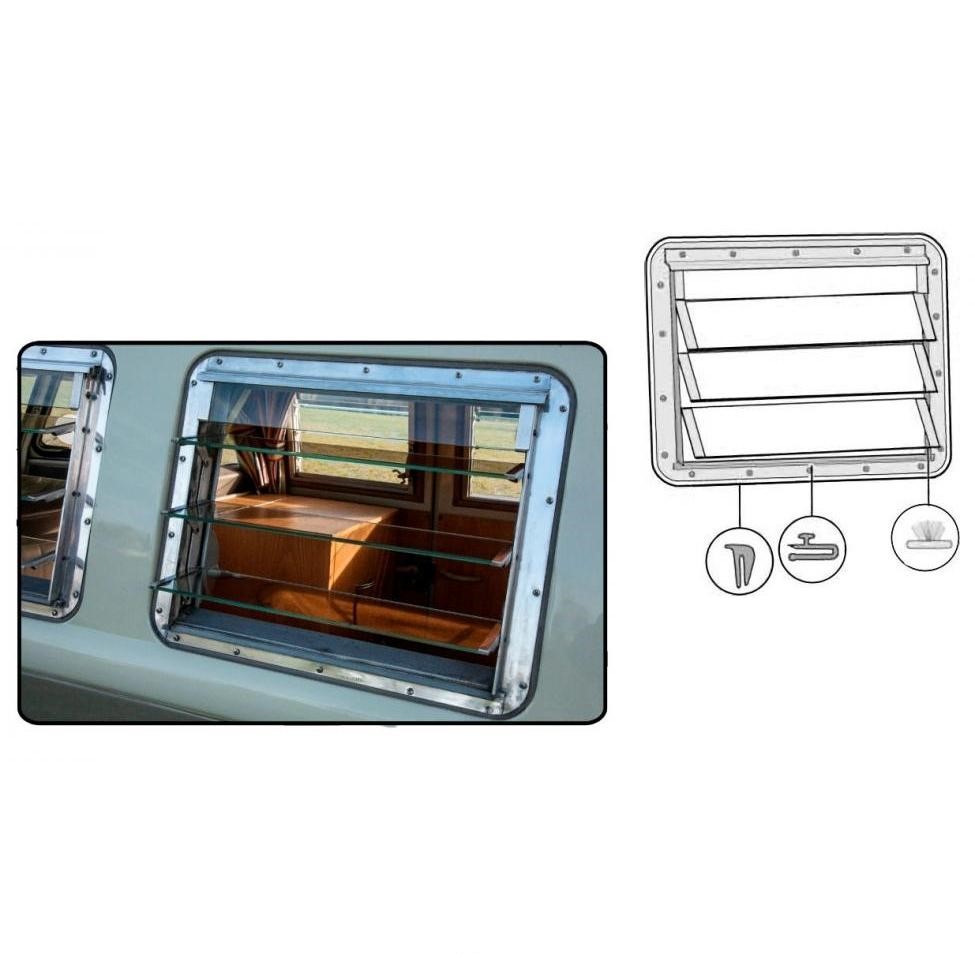 Těsnění/lamelová boční skla - Typ 2 (» 1967)