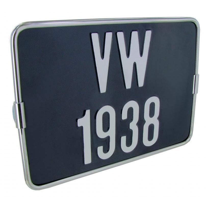 Držák SPZ/chrom (27x19.5cm)