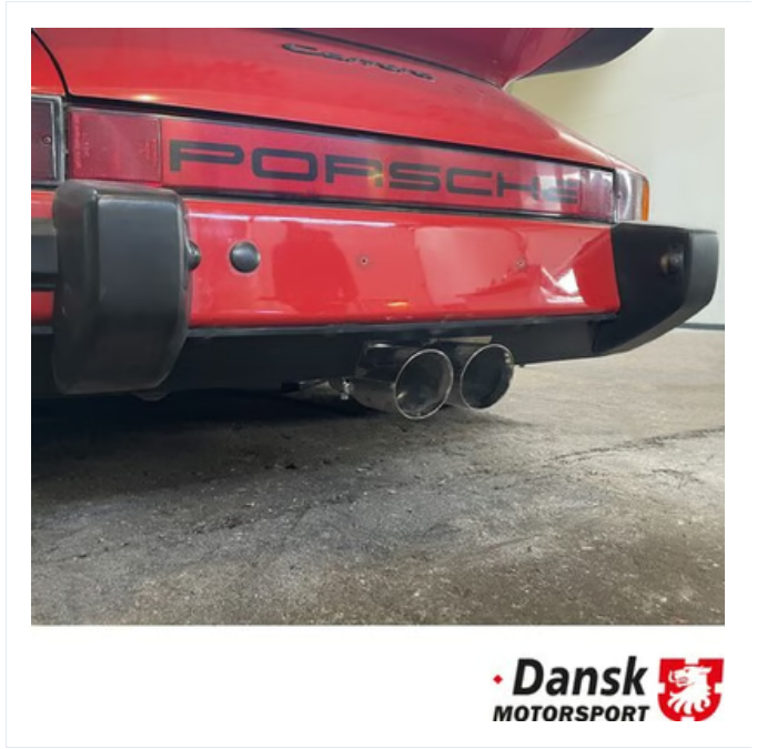 Výfuk Alu/dual sport/90mm - Porsche 911 (1975 » 89)