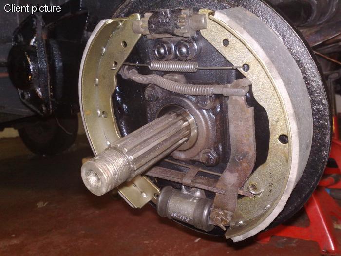 Čelisti brzd/zadní - Typ 2 (1963 » 70)