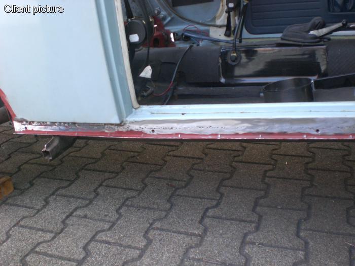 Prah stupačky/boční část P - Typ 1 (» 2003)