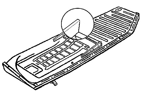 Panel podlahy/P - Typ 1 (1955 » 70)