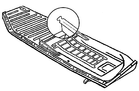 Panel podlahy/L - Typ 1 (1970 » 72)