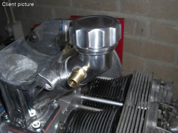 Hrdlo oleje/Alu - Typ 1 motor (1960 »)