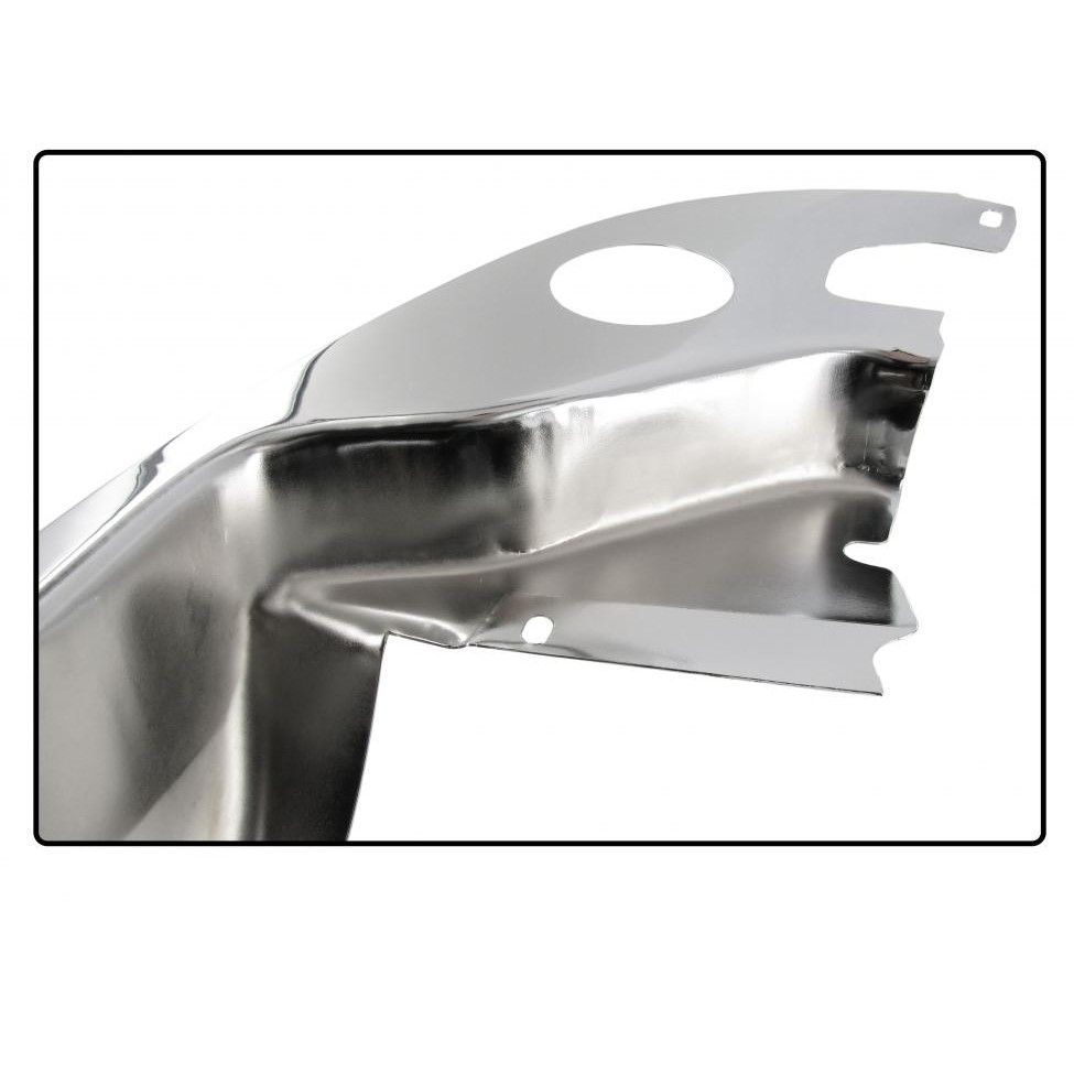 Krycí plech s otvory wo/zadní chrom - Typ 1 motor (1.3/1.5/1.6)