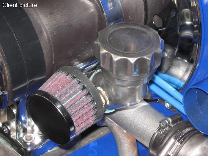 Filtr odvětrání motoru/chrom - Typ 1/2/3/14/25/181 (» 2003)