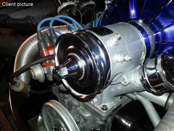 Řemenice chrom alternátor/generátor - Typ 1 motor (1960 »)