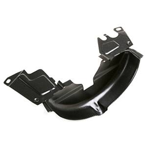 Krycí plech spodní řemenice/černý - Typ 1 motor (» 2003)