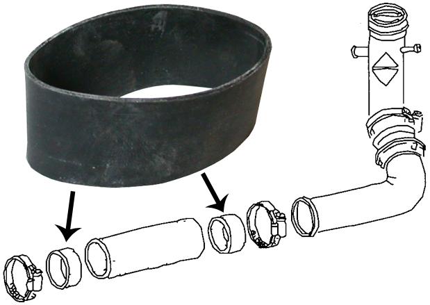 Objímky těsnící/hrdlo nádrže paliva - Typ 1/3/14/181 (1967 »)