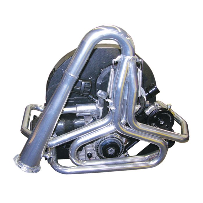 Výfuk se svody 35mm/černý - T.1 Buggy/Baja/Trike (1.3-1.6)