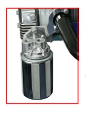Držák adaptéru oleje Alu/vnější - Typ 1/3 motory (» 2003)