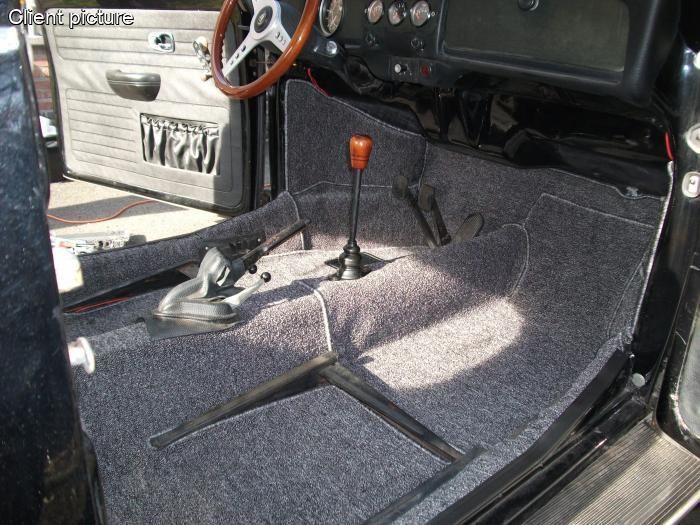 Koberce podlahy/šedé - T.1 1302 Cabrio (1970 » 72)