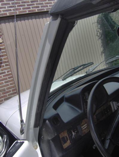 Těsnění sloupku dveří/okno ventilace+zadní rám - T.1 Cabrio (1964 » 80)