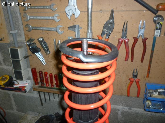 Kroužek přední vinuté pružiny L/P - T.1 1302/03 (1970 » 80)