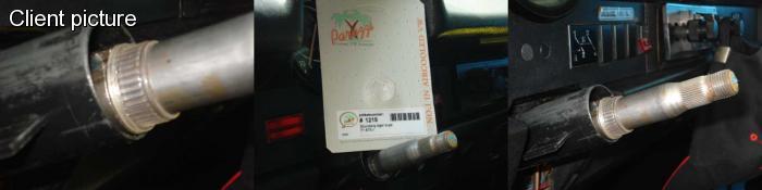 Pouzdro/tyč volantu - Typ 1/3/25/181/Golf/Jetta/Scirocco (1974 »)