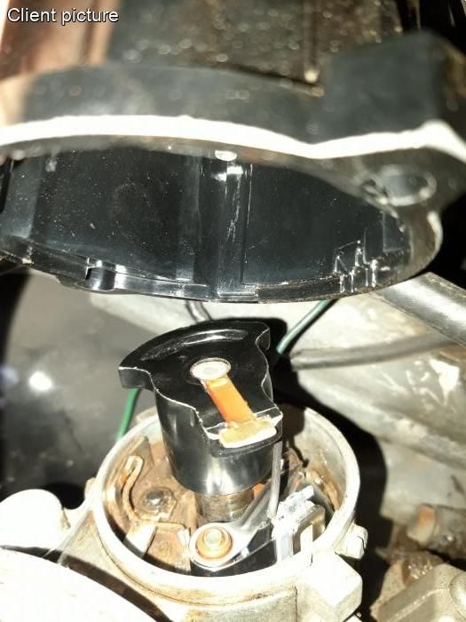 Palec rozdělovače - Typ (Bosch 050)