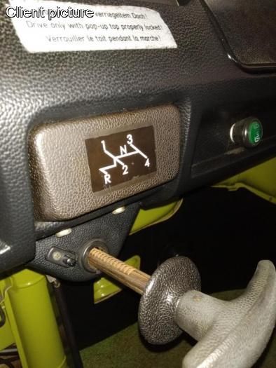 Samolepka/popelník - Typ (» 1972)