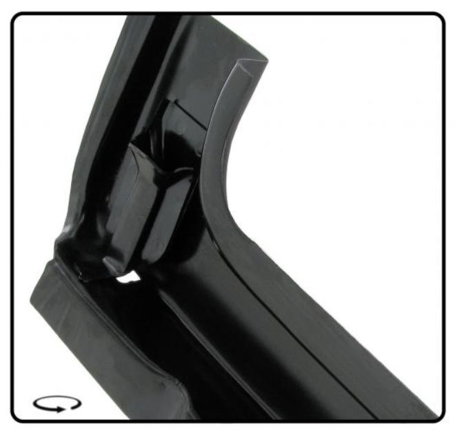 Výztuha bočních dveří OE/vnitřní přední - Typ 2 (1955 » 67)