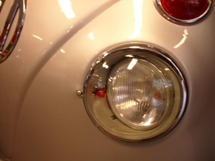 Světlomet US/čiré sklo L/P - Typ 1/2/Porsche 356 (» 1967)