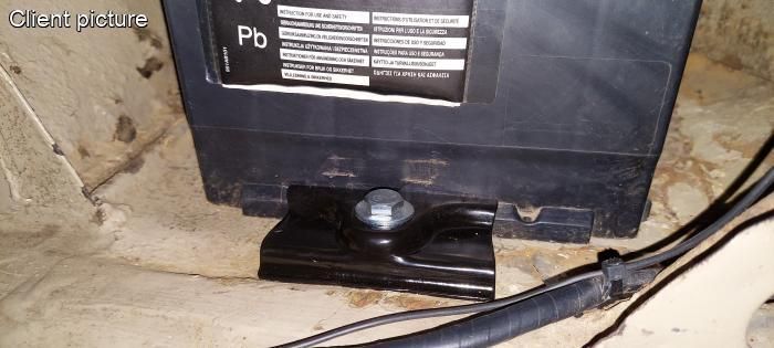 Držák akumulátoru - Typ 2/14 (1966 » 71)