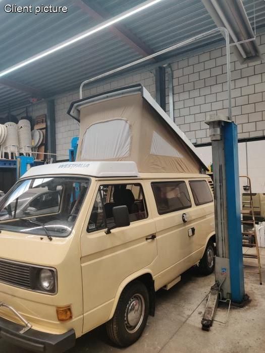 Střecha Westfalia béžová/3 okna - Typ 25 (1979 » 84)