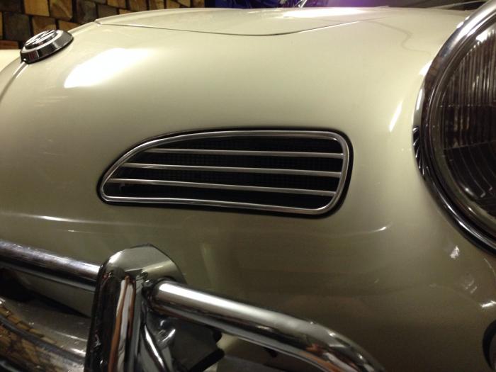 Těsnění/mřížky předního čela - Typ 14 (1959 » 74)