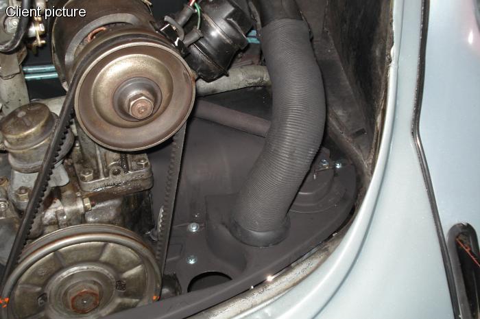 Manžety hadic chlazení motoru/topení 50mm - Typ 1 motor (1963 » 69)