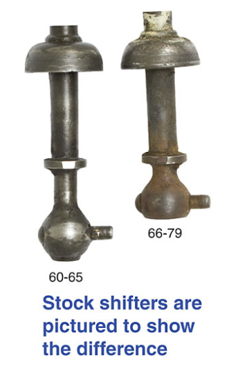 Páka řazení/Alu - Typ 2 (1960 » 65)