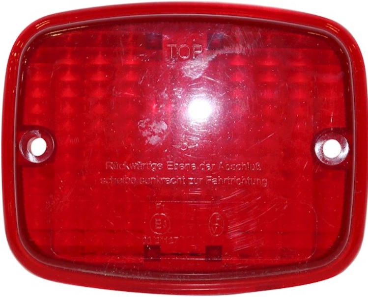 Sklo červené/mlhové světlo - Porsche 911 (1968 » 86)