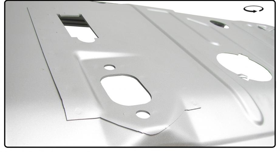 Panel podlahy/kabina - Typ 2 (1955 » 58)