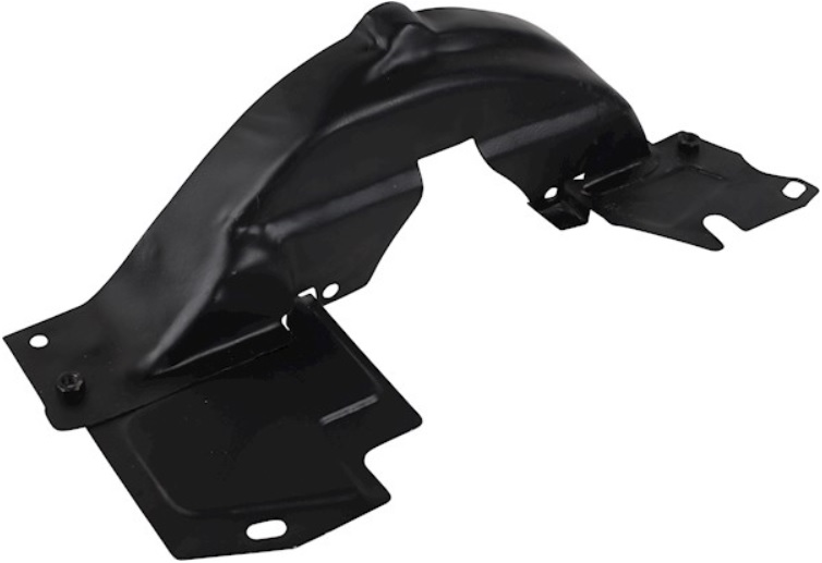 Krycí plech spodní řemenice/černý/široká verze - Typ 1 motor (1971 »)