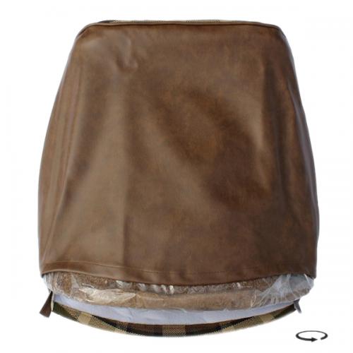 Potah sedadla hnědý/béžová kostka - Typ 2 Westfalia (1967 » 74)