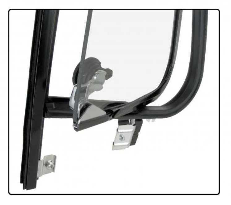 Křídlo ventilace/černé S/S P - Typ 1 (1967 » 03)