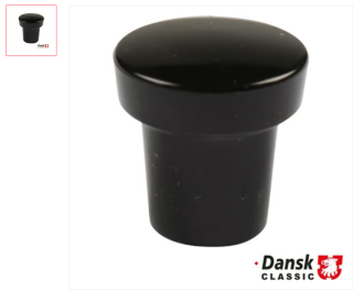 Knoflík spínače černý/hlavní světla/stěrače - Porsche 356/Carrera (1955 » 65)