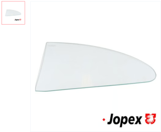 Sklo boční čiré/L - Typ 14 Coupe (1955 » 59)