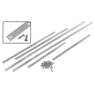 Lišty rámu střechy/boční Alu - T.1 Cabrio (1971 » 72)