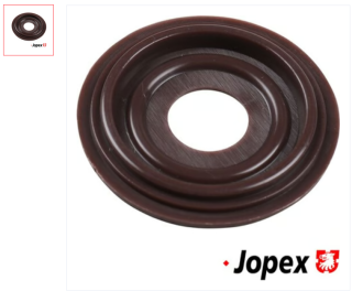 Průchodka hnědá/kličky stahování skla dveří - Typ 1/2/3/14/25 (1969 »)