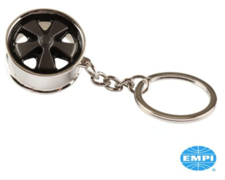 Přívěšek na klíče/černý (Fuchs kolo)