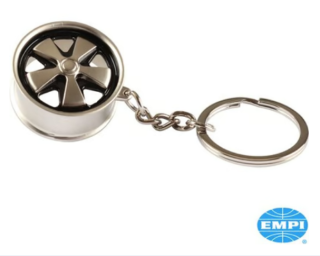 Přívěšek na klíče/kartáčovaný (Fuchs kolo)