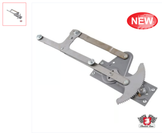 Regulace stahování skla dveří/L - Porsche 356 A/B/C Coupe (1955 » 65)