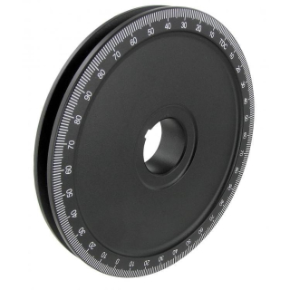 Řemenice klikové hřídele plná Alu/bílá stupnice - Typ 1 motor (1960 »)