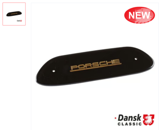 Záslepka rádia černá/palubní deska - Porsche 356 /A/B/C (1950 » 65)