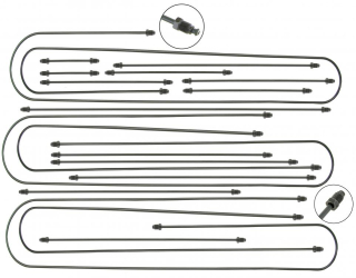Trubky brzd/kit - Typ 25 Syncro ABS (» 1992)