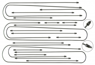 Trubky brzd/kit - Typ 25 ABS (» 1987)